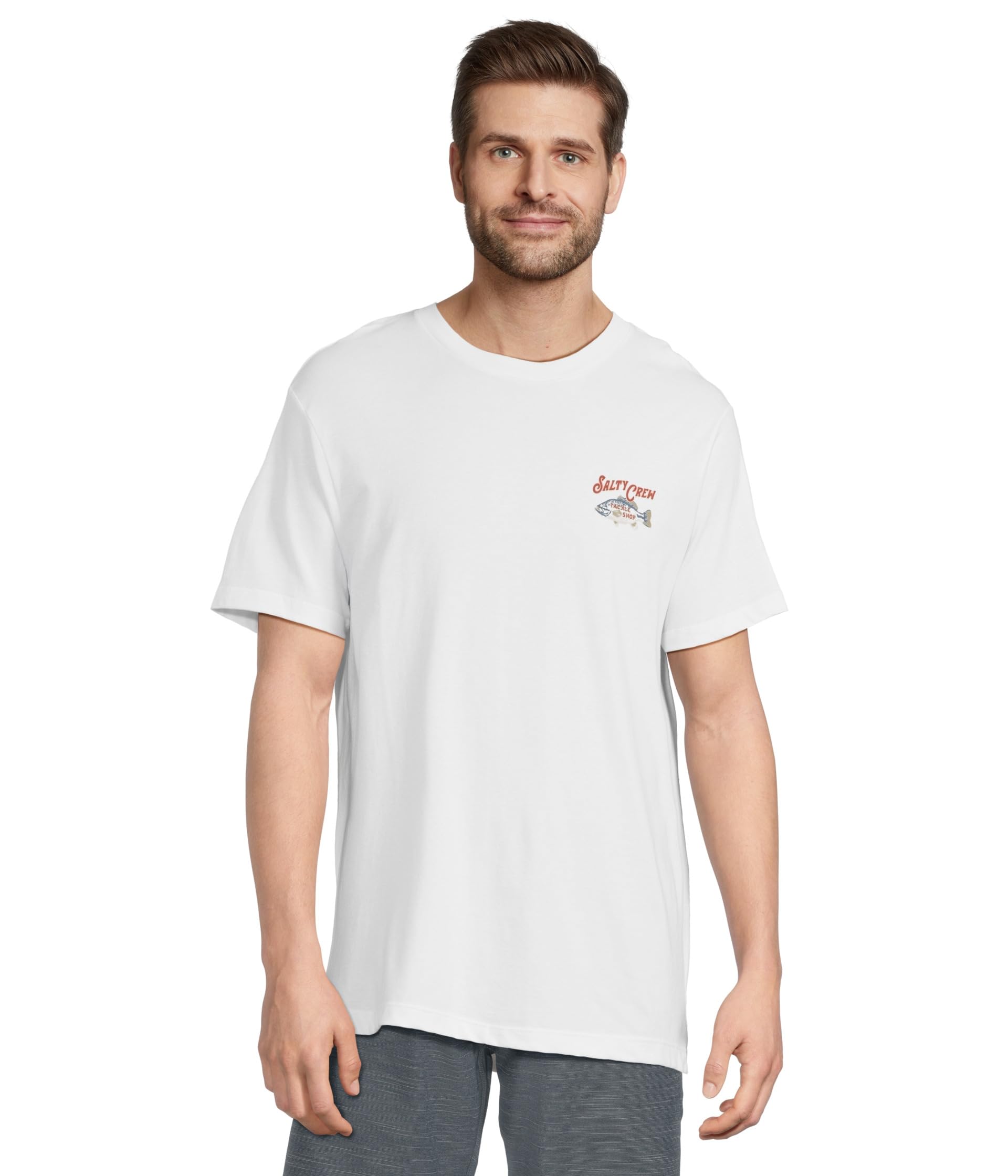 Футболка Salty Crew Tackle Shop Shortsleeve Tee, белый 
Футболка Salty Crew Tackle Shop Shortsleeve Tee, белый