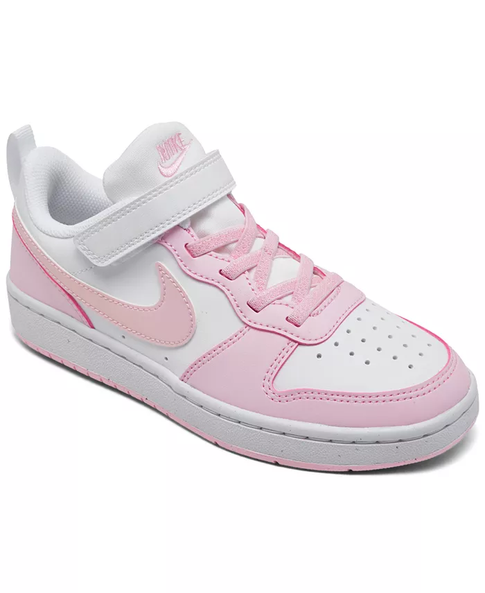 Детские повседневные кеды Little Girls Court Borough Low Recraft с регулируемым ремешком от Finish Line Nike, мультиколор
Детские повседневные кеды Little Girls Court Borough Low Recraft с регулируемым ремешком от Finish Line Nike, мультиколор