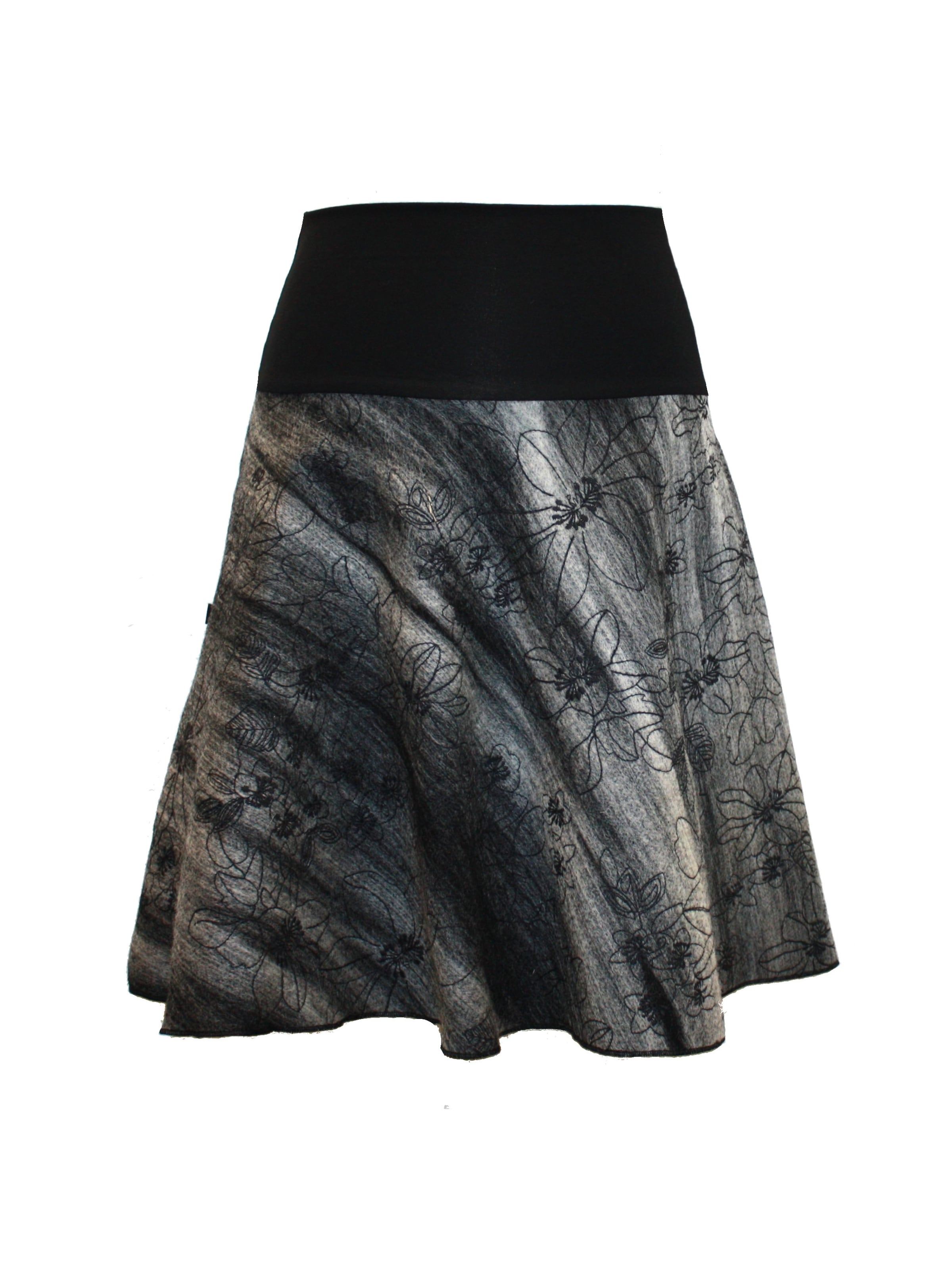 Dunkle design Юбка 'Loden Bestickt' в темно-сером цвете
Dunkle design Юбка 'Loden Bestickt' в темно-сером цвете