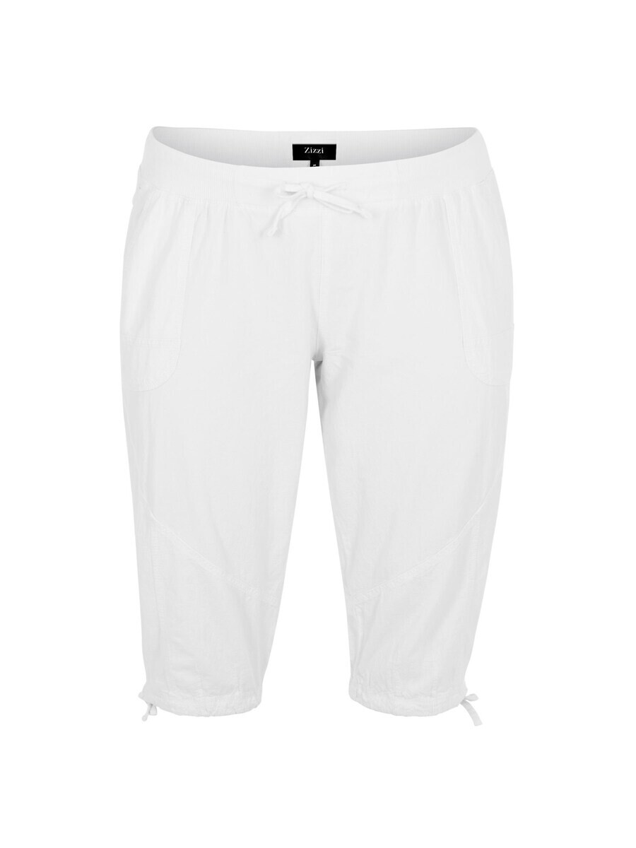 Свободные брюки Zizzi JEASY, белый 
Свободные брюки Zizzi JEASY, белый
