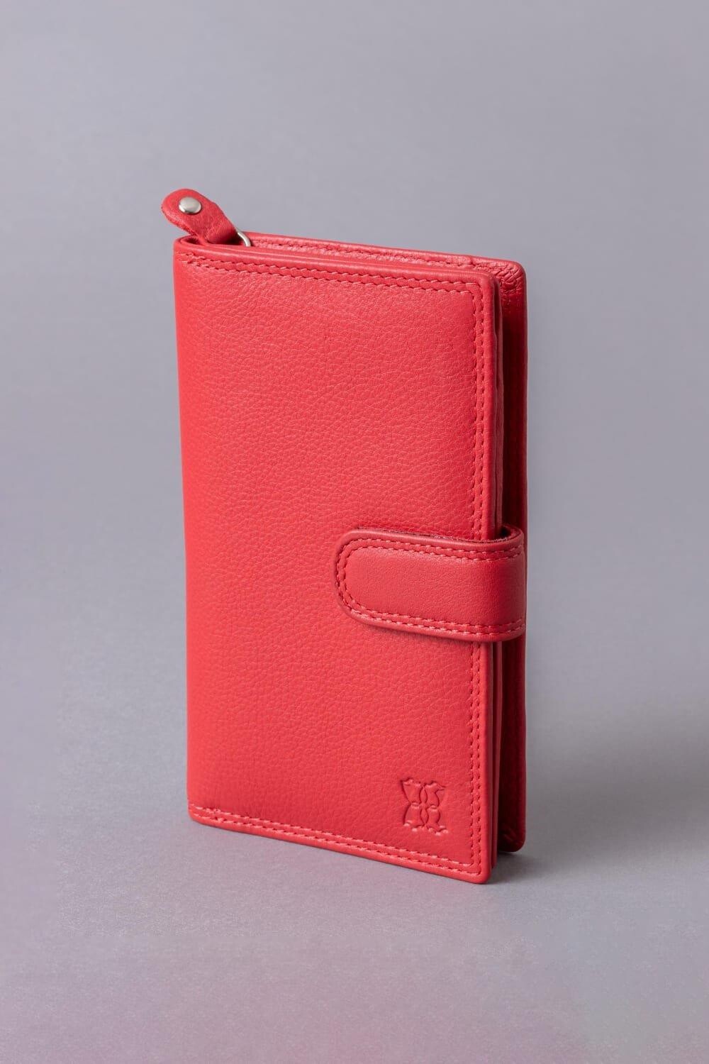 Средний кожаный кошелек с вкладками Lakeland Leather, красный
Средний кожаный кошелек с вкладками Lakeland Leather, красный