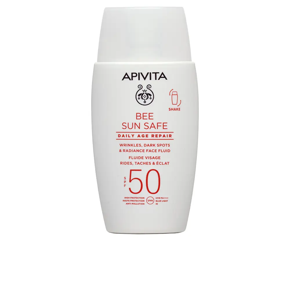 Солнцезащитный крем Bee sun safe reparación antiedad diaria spf50 fluido facial Apivita, 50 мл.
Солнцезащитный крем Bee sun safe reparación antiedad diaria spf50 fluido facial Apivita, 50 мл.