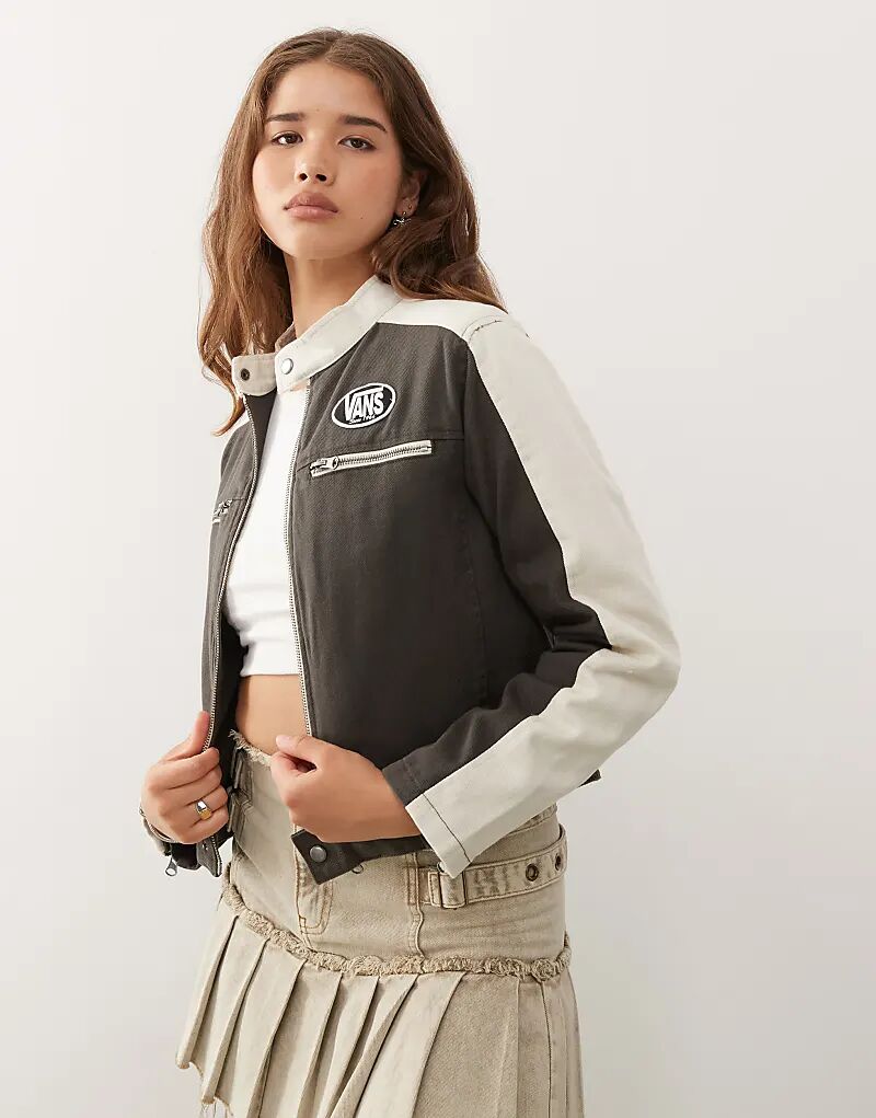 Байкерская куртка Vans Ryden выцветшего черного цвета
Байкерская куртка Vans Ryden выцветшего черного цвета