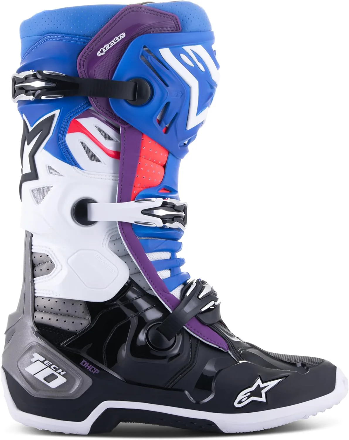 Мотокроссовые ботинки Alpinestars Tech 10 Supervented для мужчин, черный/синий/фиолетовый/белый
Мотокроссовые ботинки Alpinestars Tech 10 Supervented для мужчин, черный/синий/фиолетовый/белый