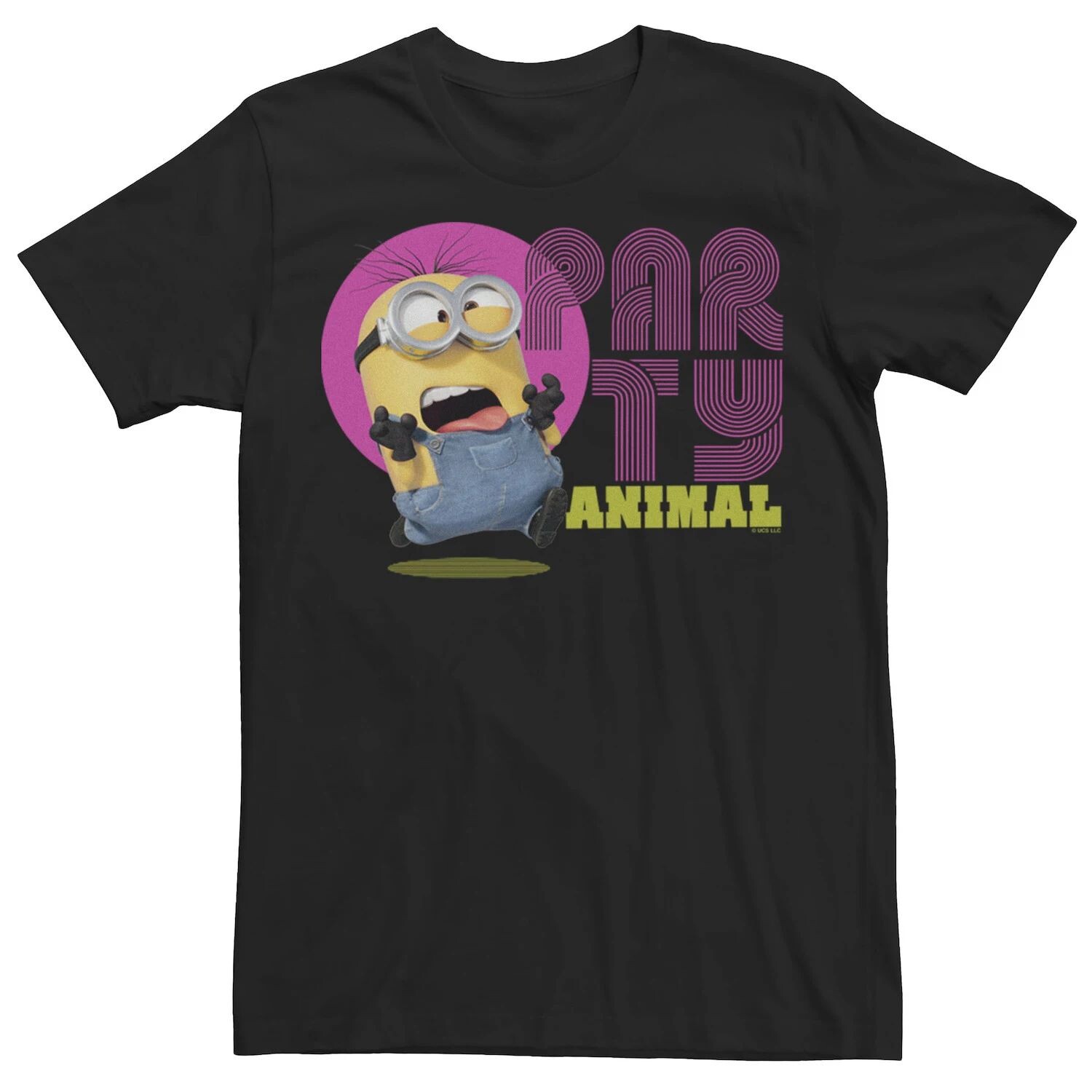 Мужская футболка с изображением миньонов 2 Party Animal Crazy Minion Portrait Licensed Character
Мужская футболка с изображением миньонов 2 Party Animal Crazy Minion Portrait Licensed Character