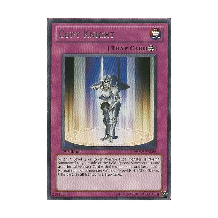 CCG Копирующий рыцарь (редкий), Yu-Gi-Oh - Photon Shockwave - Singles
CCG Копирующий рыцарь (редкий), Yu-Gi-Oh - Photon Shockwave - Singles