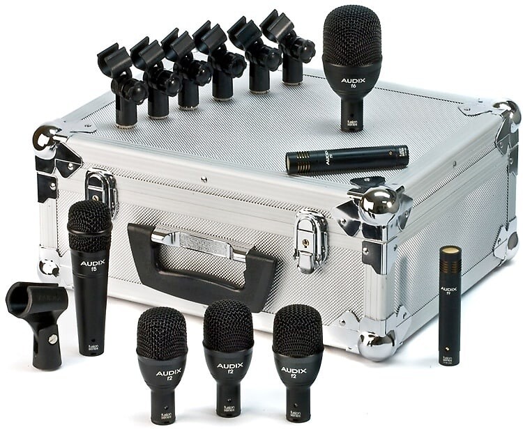 Комплект микрофонов Audix FP7 7pc Fusion Drum Mic Package
Комплект микрофонов Audix FP7 7pc Fusion Drum Mic Package