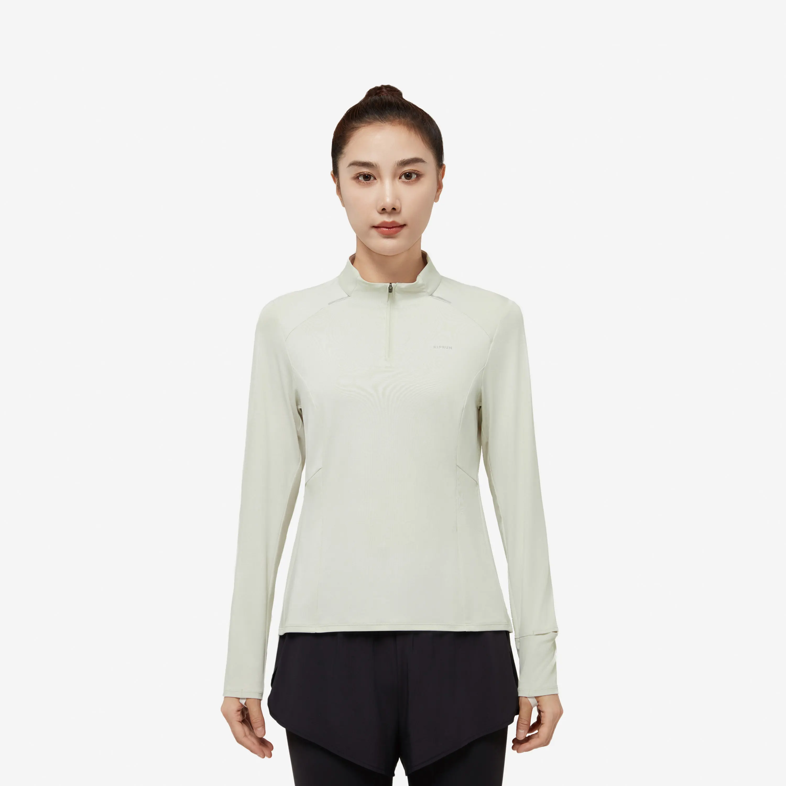 Женская беговая флисовая толстовка Kiprun 500 с полумолнией
Женская беговая флисовая толстовка Kiprun 500 с полумолнией