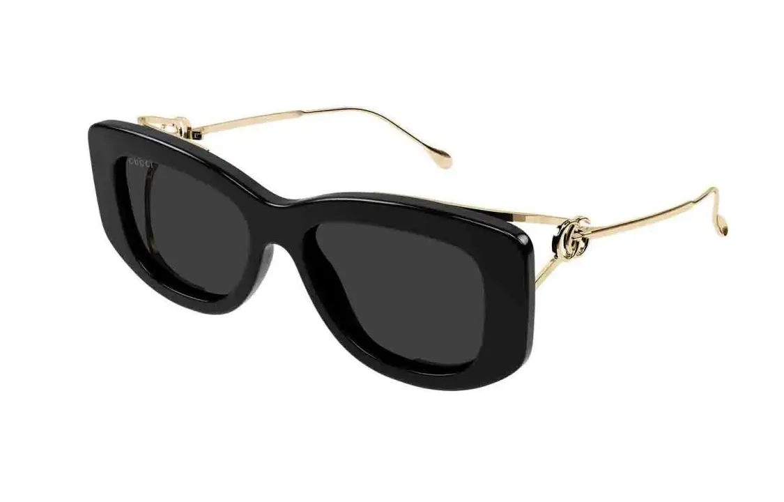 GUCCI Специализированные солнцезащитные очки с прямоугольной оправой, Gold
GUCCI Специализированные солнцезащитные очки с прямоугольной оправой, Gold