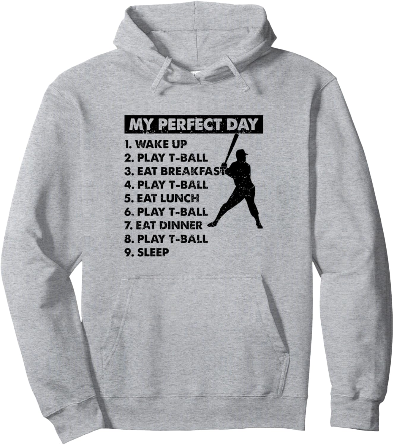 План дня для игры в ти-бол - Мой идеальный день для игрока в ти-бол. Толстовка Tee-Ball Player Teeball Day Plan, серый
План дня для игры в ти-бол - Мой идеальный день для игрока в ти-бол. Толстовка Tee-Ball Player Teeball Day Plan, серый