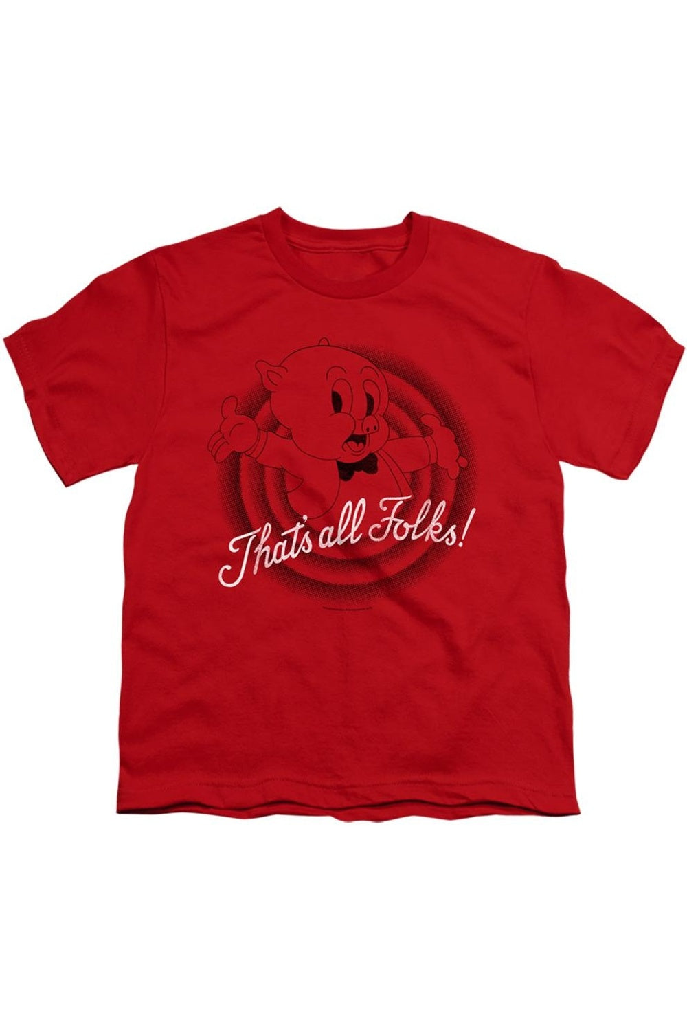 Футболка с коротким рукавом для детей Looney Tunes "That's All Folks" Gildan, красный
Футболка с коротким рукавом для детей Looney Tunes "That's All Folks" Gildan, красный