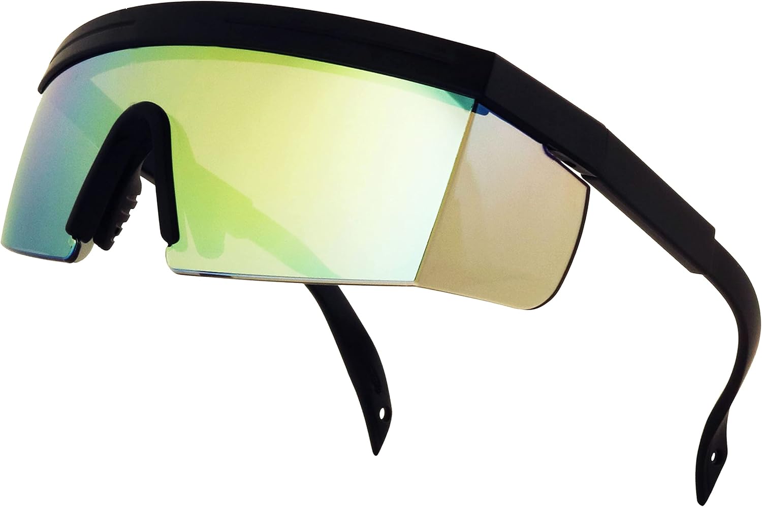 Солнцезащитные очки ShadyVEU полуободковые, неоновые, радужные, с зеркальными линзами и защитой от УФ-излучения, в стиле ретро 80-х, с изогнутыми дужками в виде зигзага, Tr90 Flexible Frame / Jade Green Mirrored Lens
Солнцезащитные очки ShadyVEU полуободковые, неоновые, радужные, с зеркальными линзами и защитой от УФ-излучения, в стиле ретро 80-х, с изогнутыми дужками в виде зигзага, Tr90 Flexible Frame / Jade Green Mirrored Lens