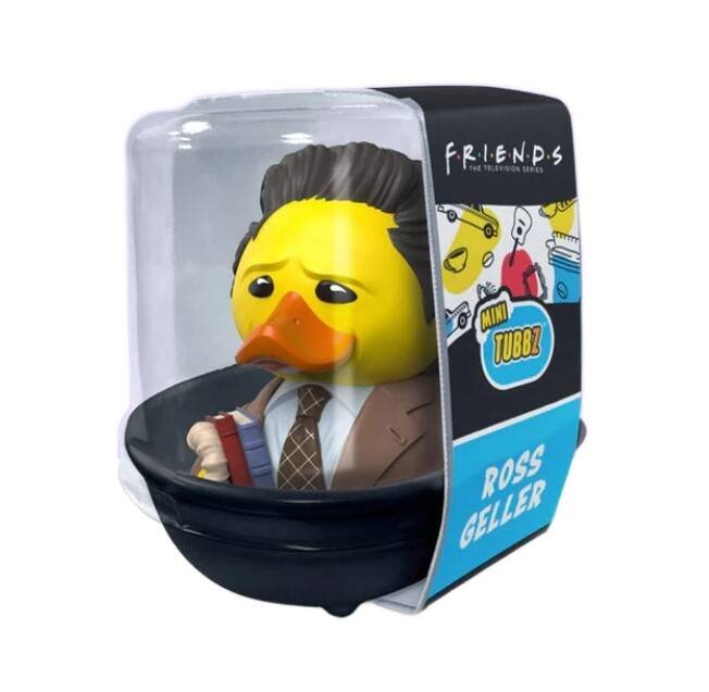 Фигурка утки Tubbz Mini Friends Росс Геллер, официальный винил, 5 см Numskull
Фигурка утки Tubbz Mini Friends Росс Геллер, официальный винил, 5 см Numskull