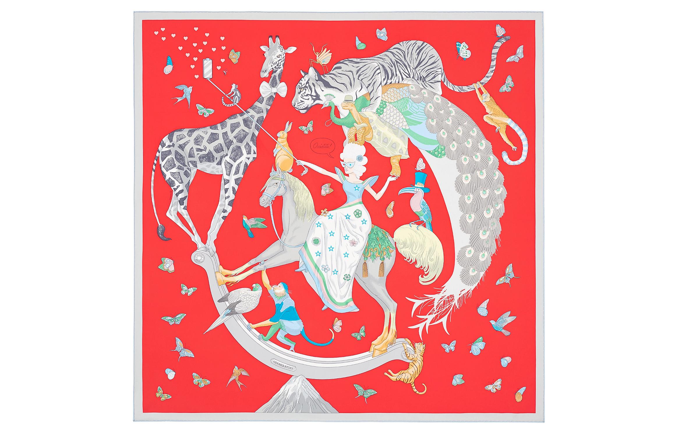 HERMES Шелковый платок Multicolor
HERMES Шелковый платок Multicolor