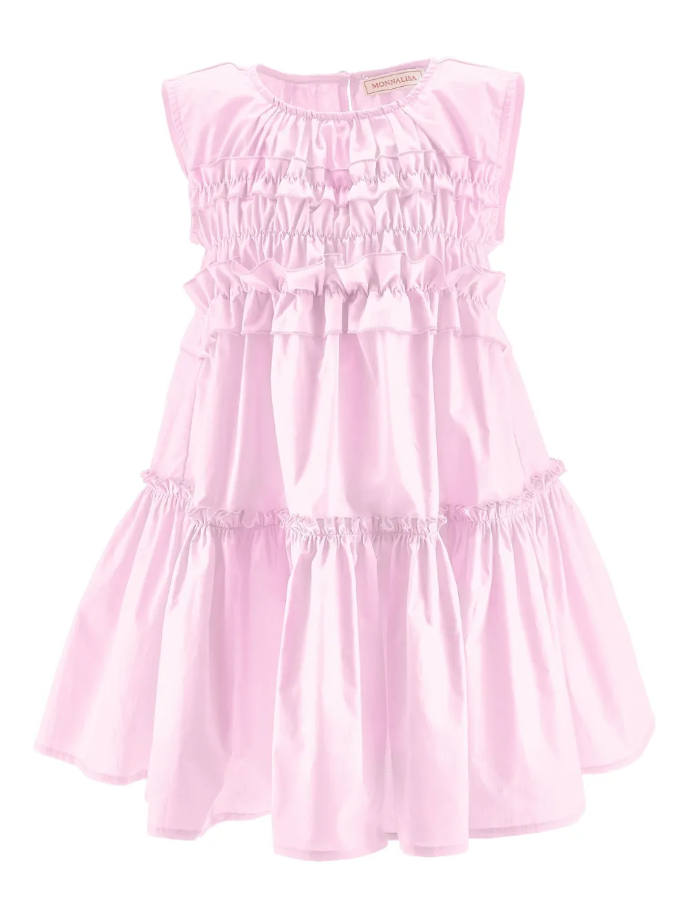 Ярусное платье с оборками Monnalisa, розовый
Ярусное платье с оборками Monnalisa, розовый