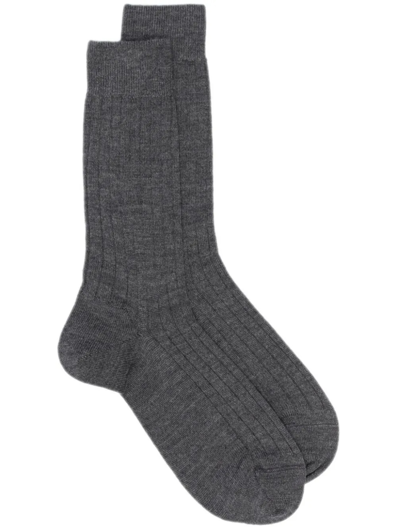 Sunspel носки в рубчик с логотипом, серый
Sunspel носки в рубчик с логотипом, серый