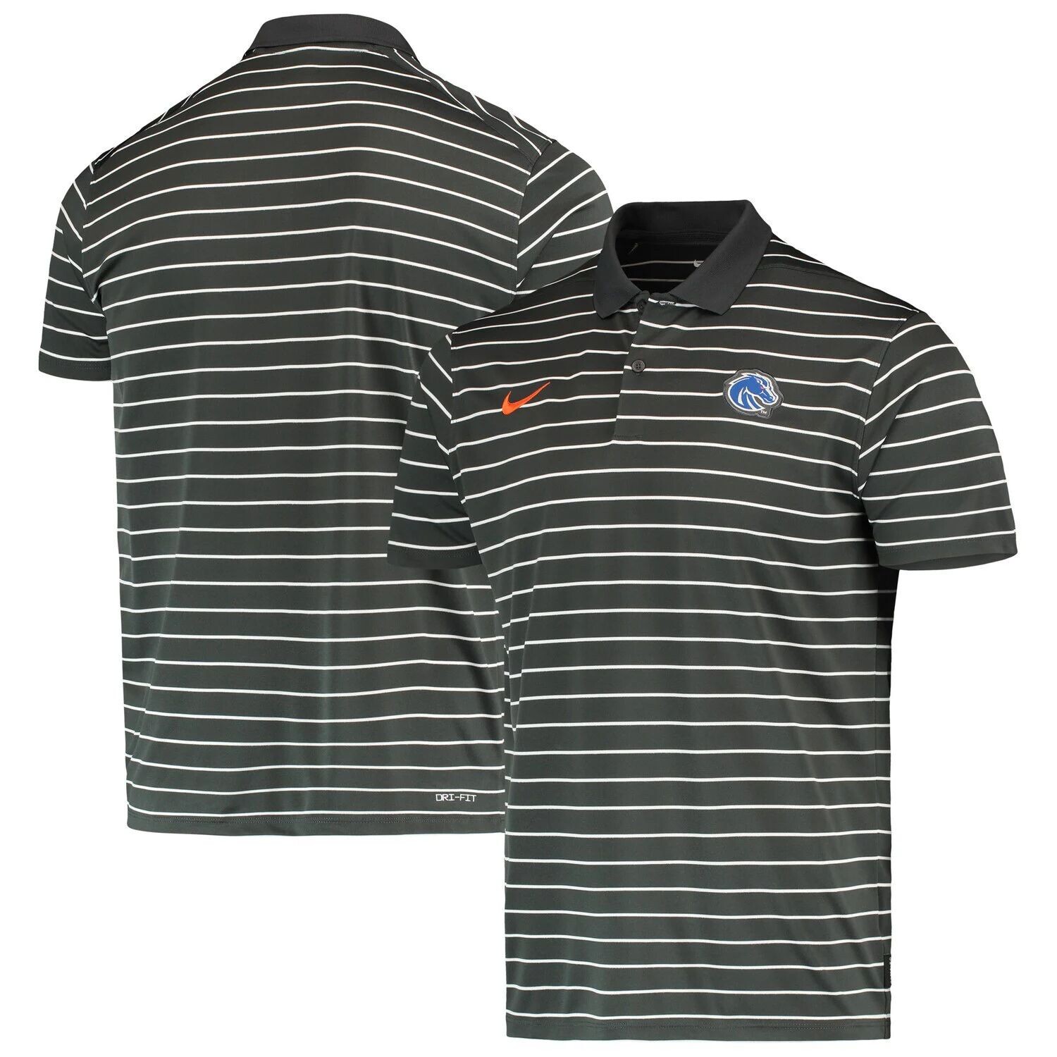 Мужское поло антрацитового цвета Boise State Broncos Victory Stripe Performance Nike, Черный, Мужское поло антрацитового цвета Boise State Broncos Victory Stripe Performance Nike
Мужское поло антрацитового цвета Boise State Broncos Victory Stripe Performance Nike, Черный, Мужское поло антрацитового цвета Boise State Broncos Victory Stripe Performance Nike