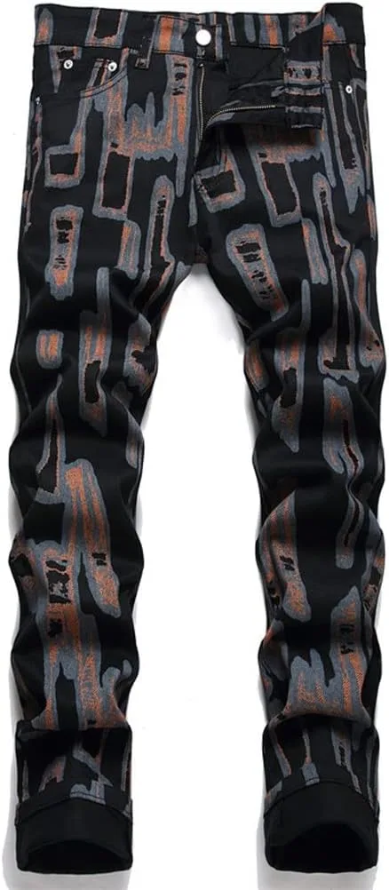 Мужские джинсы с цифровым принтом, slim fit, stretch SIDUFHAOPKLL
Мужские джинсы с цифровым принтом, slim fit, stretch SIDUFHAOPKLL