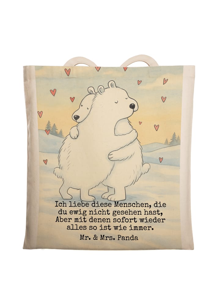 Mr. & Mrs. Panda Сумка с изображением объятий белого медведя и надписью белого цвета
Mr. & Mrs. Panda Сумка с изображением объятий белого медведя и надписью белого цвета