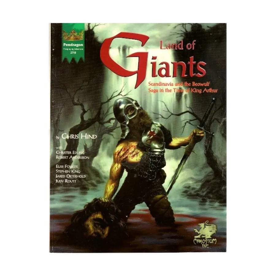 Land of Giants, Pendragon (Chaosium), мягкая обложка
Land of Giants, Pendragon (Chaosium), мягкая обложка