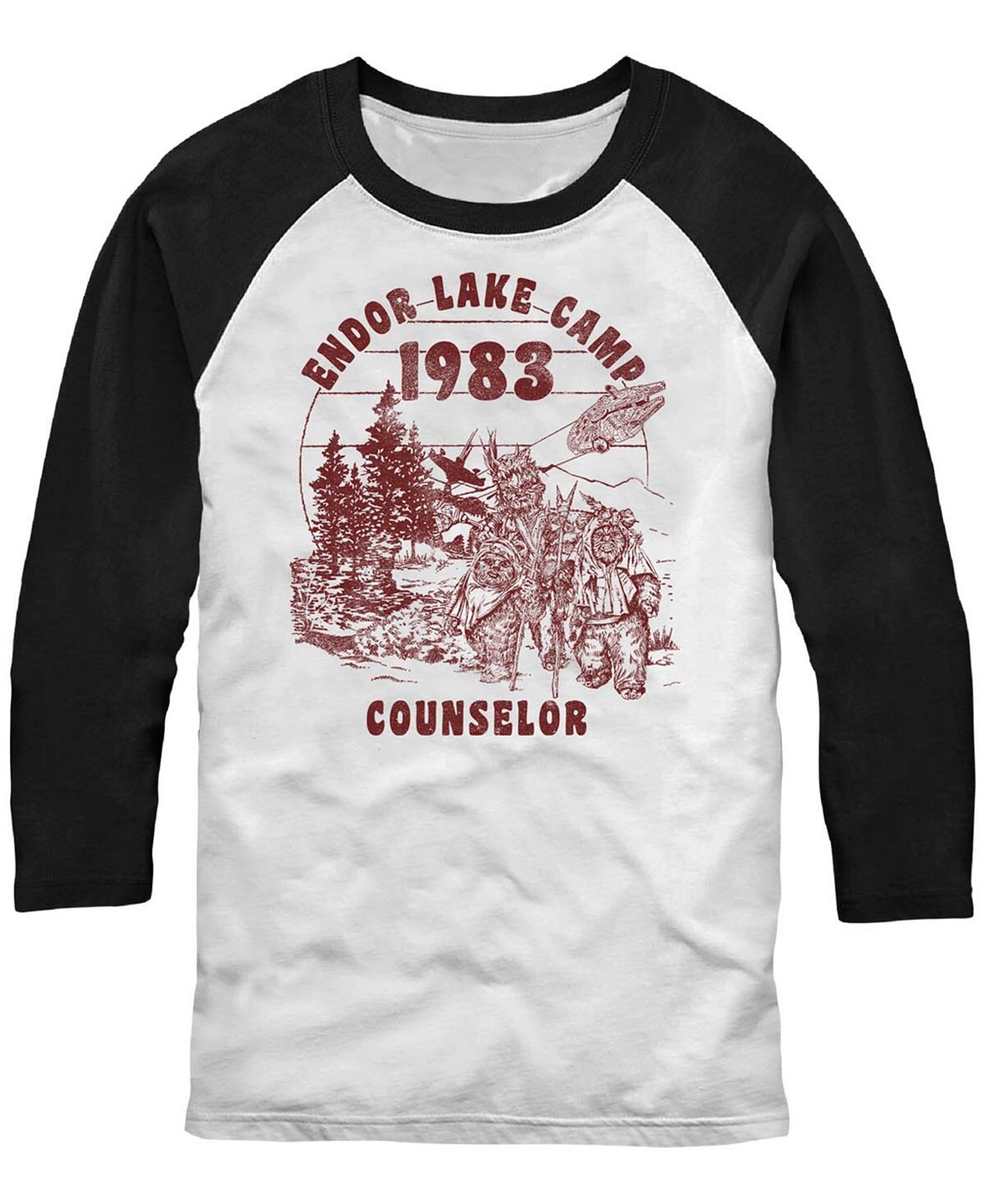 Мужская футболка реглан Endor Camper Star Wars Fifth Sun
Мужская футболка реглан Endor Camper Star Wars Fifth Sun