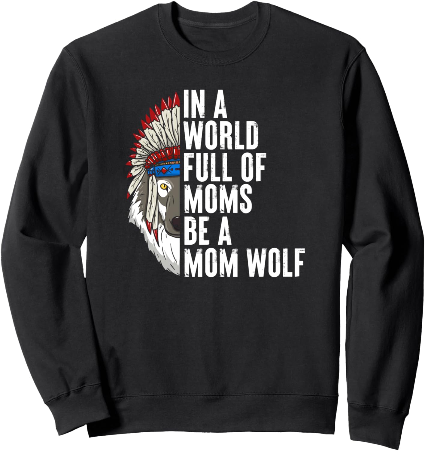 Дизайн Mother's Word Design - Толстовка American Wolf Mother Native American Design, черный
Дизайн Mother's Word Design - Толстовка American Wolf Mother Native American Design, черный