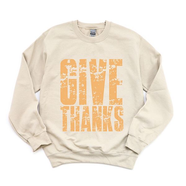 Свитшот женский Give thanks block distressed Simply Sage Market, Dust
Свитшот женский Give thanks block distressed Simply Sage Market, Dust