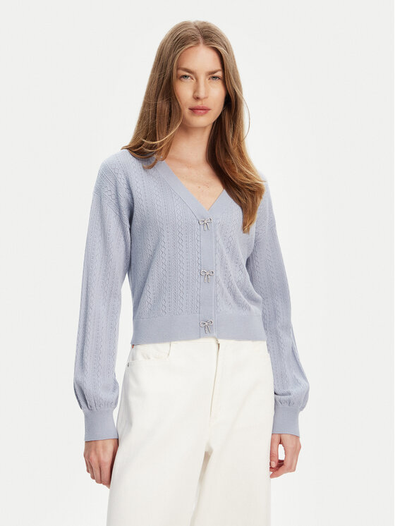 Кардиган обычного кроя W5YR01 Z2ZK2 Guess, синий
Кардиган обычного кроя W5YR01 Z2ZK2 Guess, синий