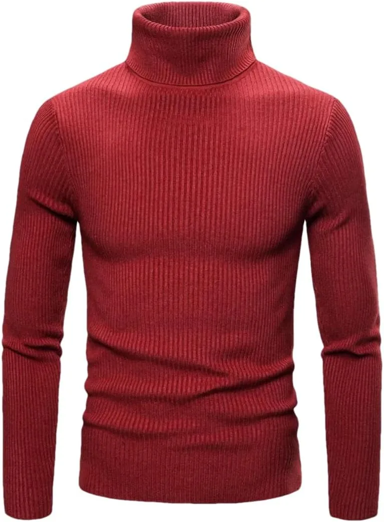 Мужской водолазка Slim Fit свитер с длинными рукавами ERFMFKL
Мужской водолазка Slim Fit свитер с длинными рукавами ERFMFKL