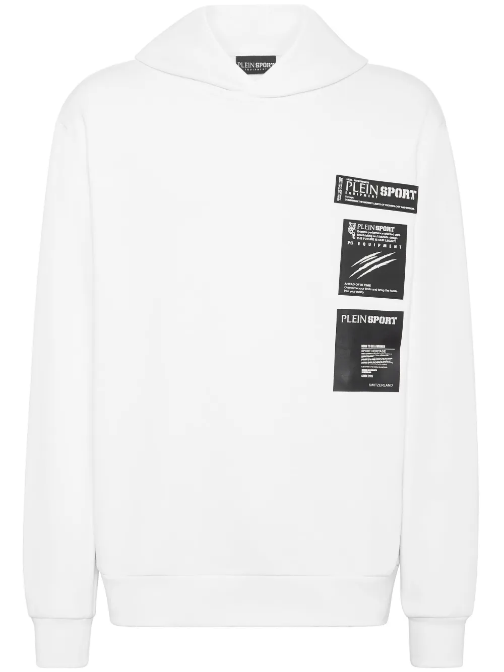 Худи Scratch с нашивкой-логотипом Plein Sport, белый
Худи Scratch с нашивкой-логотипом Plein Sport, белый