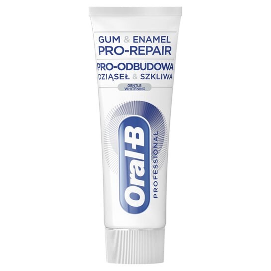 Десен и эмали Gentle Whitening, зубная паста 75 мл Oral-B Gum & Enamel Pro-Repair Extra Fresh, Pro-Reconstruction
Десен и эмали Gentle Whitening, зубная паста 75 мл Oral-B Gum & Enamel Pro-Repair Extra Fresh, Pro-Reconstruction