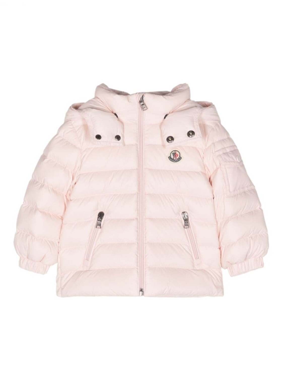 Moncler Enfant пуховик с капюшоном и нашивкой-логотипом, розовый
Moncler Enfant пуховик с капюшоном и нашивкой-логотипом, розовый