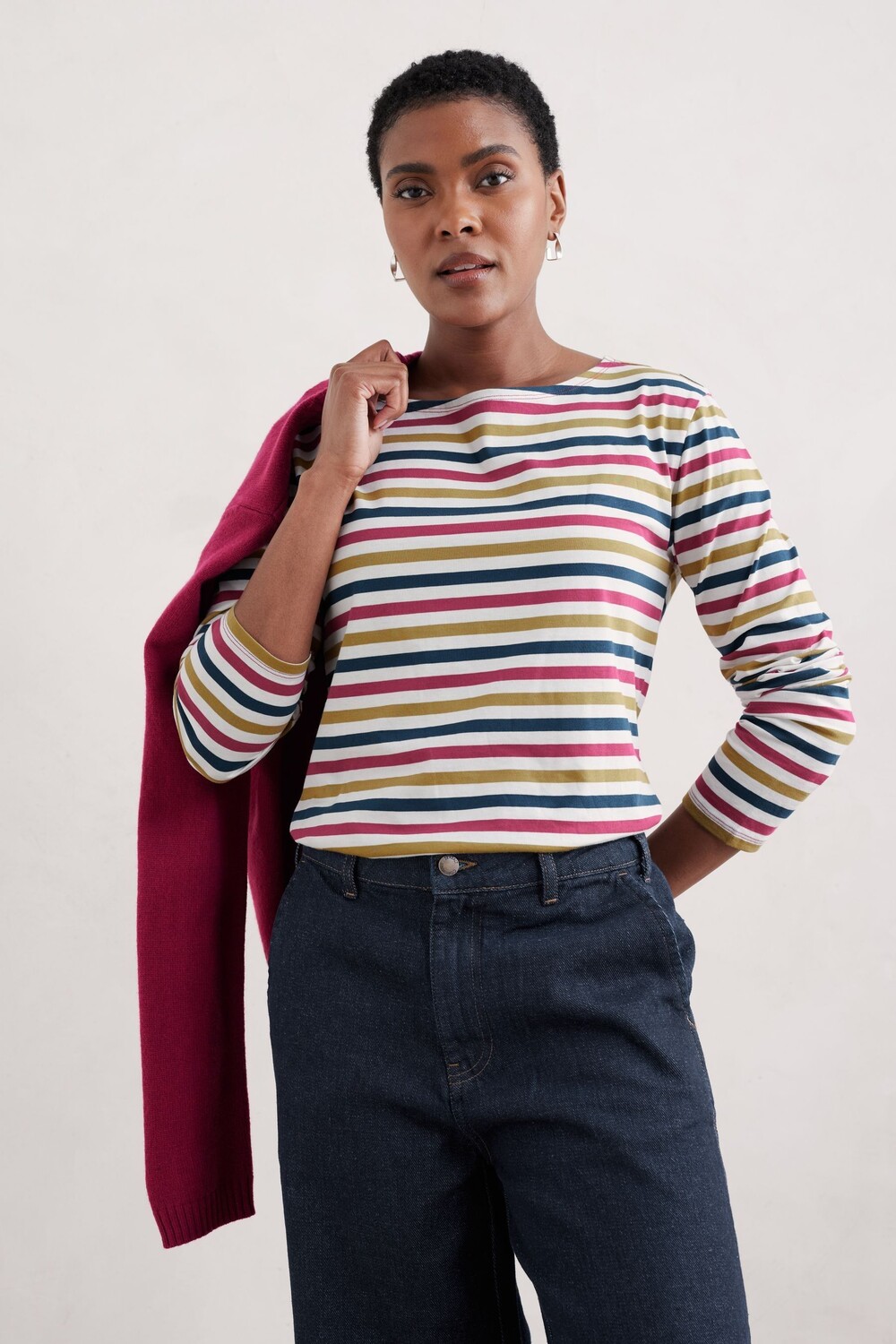 Футболка моряка Seasalt Cornwall, розовый
Футболка моряка Seasalt Cornwall, розовый