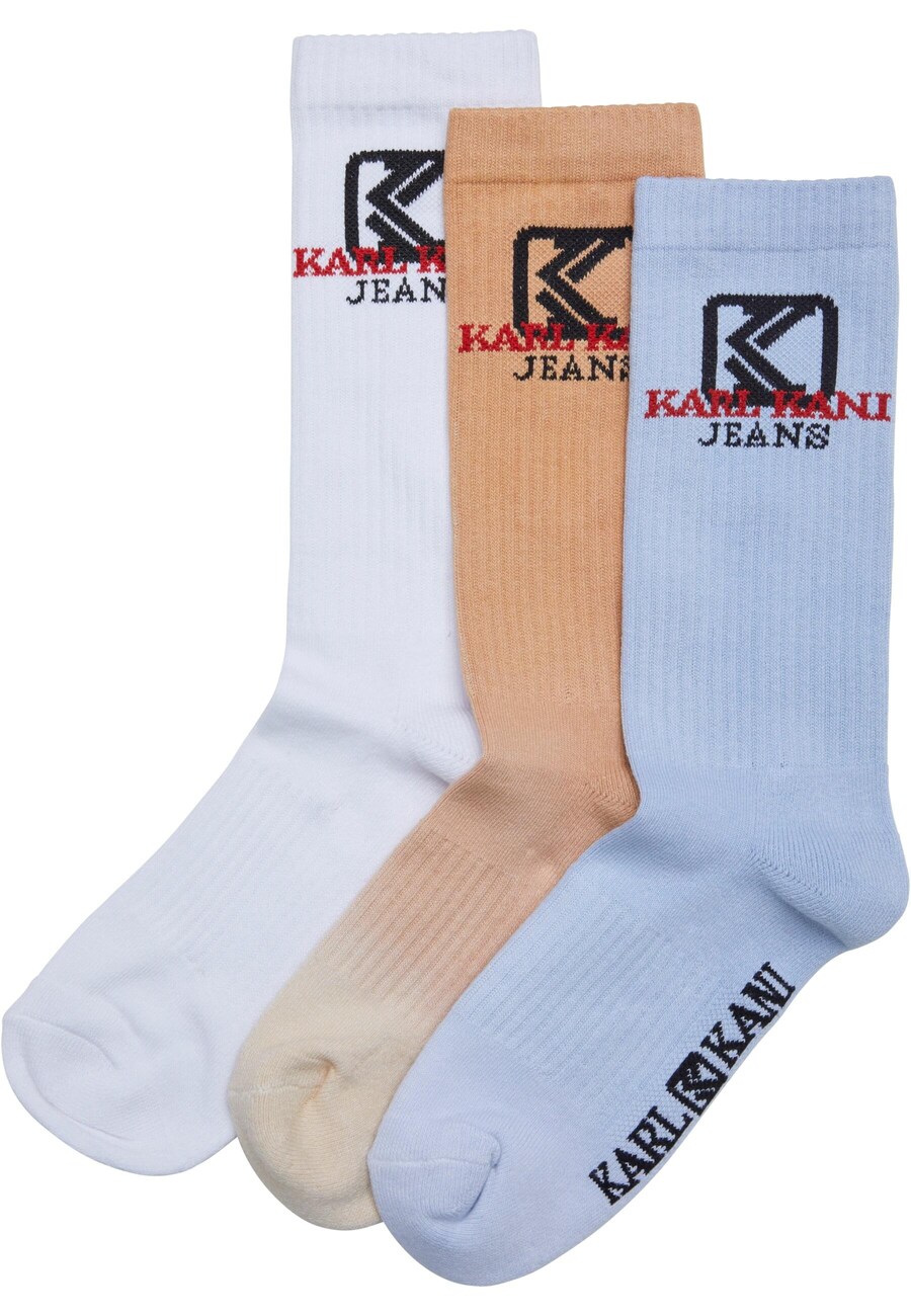 Носки Karl Kani KA242-005-1 KKJ, Beige/Blue/White
Носки Karl Kani KA242-005-1 KKJ, Beige/Blue/White