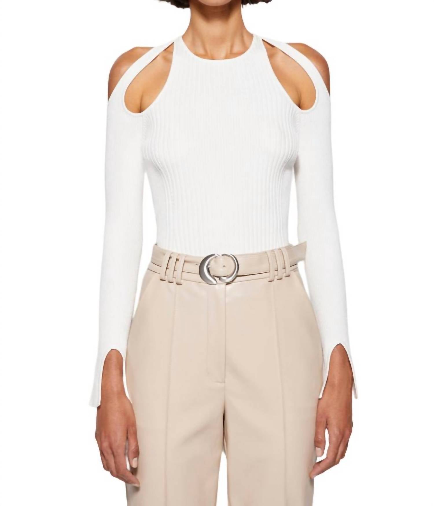 Топ Isabella с вырезом в цвете Macchiato JONATHAN SIMKHAI
Топ Isabella с вырезом в цвете Macchiato JONATHAN SIMKHAI