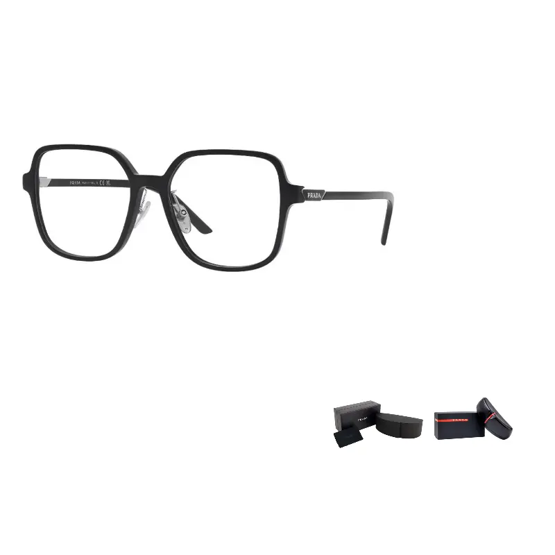 PRADA Квадратная унисекс оправа для очков черная всесезонная, Black
PRADA Квадратная унисекс оправа для очков черная всесезонная, Black