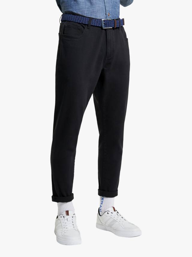 Узкие брюки зауженного кроя Ben Sherman, черный
Узкие брюки зауженного кроя Ben Sherman, черный