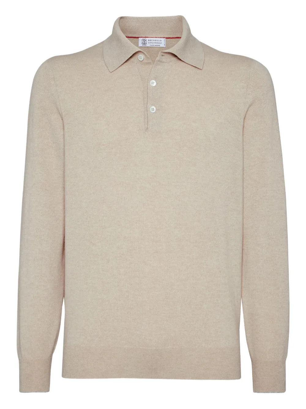 Рубашка поло с длинными рукавами Brunello Cucinelli, нейтральный
Рубашка поло с длинными рукавами Brunello Cucinelli, нейтральный