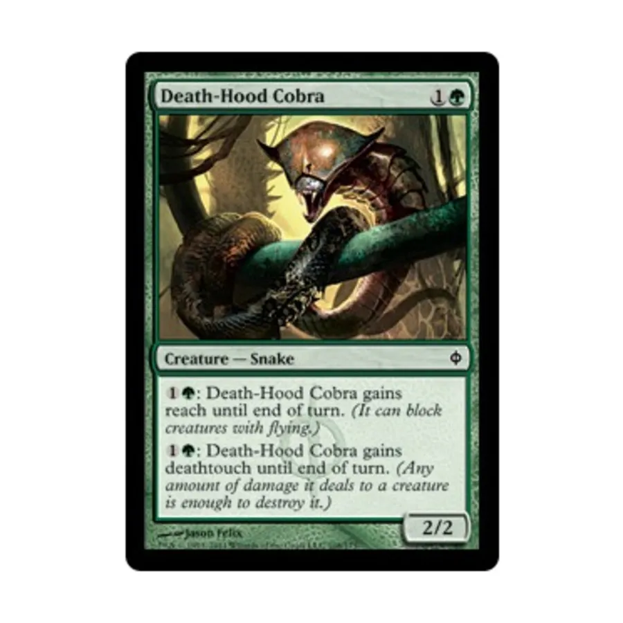 CCG Кобра Смертельного Капюшона (клавиша C), MTG - New Phyrexia
CCG Кобра Смертельного Капюшона (клавиша C), MTG - New Phyrexia