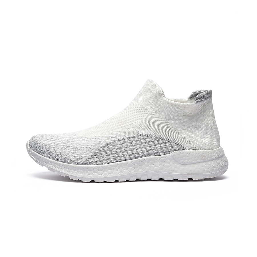 KYMOOU Амортизирующие и дышащие мидтоп кеды унисекс бело-серые, цвет White Gray 
KYMOOU Амортизирующие и дышащие мидтоп кеды унисекс бело-серые, цвет White Gray