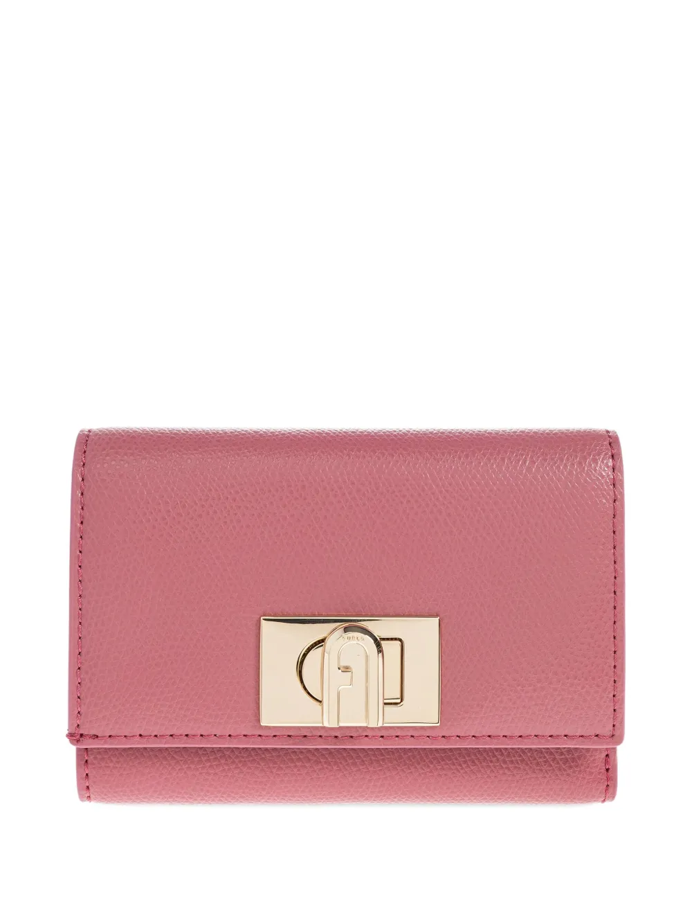 Кожаный кошелек с замком Furla, розовый
Кожаный кошелек с замком Furla, розовый