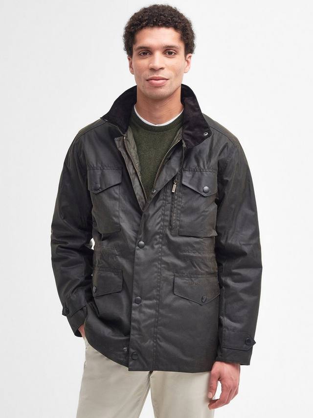 Куртка Sapper из вощеного хлопка Barbour, Olive/Classic
Куртка Sapper из вощеного хлопка Barbour, Olive/Classic