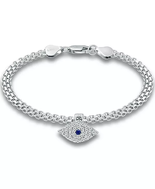 Браслет-Цепочка с амулетом от сглаза и кубическим цирконием «Бисмарк», созданный для Macy's Giani Bernini, white
Браслет-Цепочка с амулетом от сглаза и кубическим цирконием «Бисмарк», созданный для Macy's Giani Bernini, white