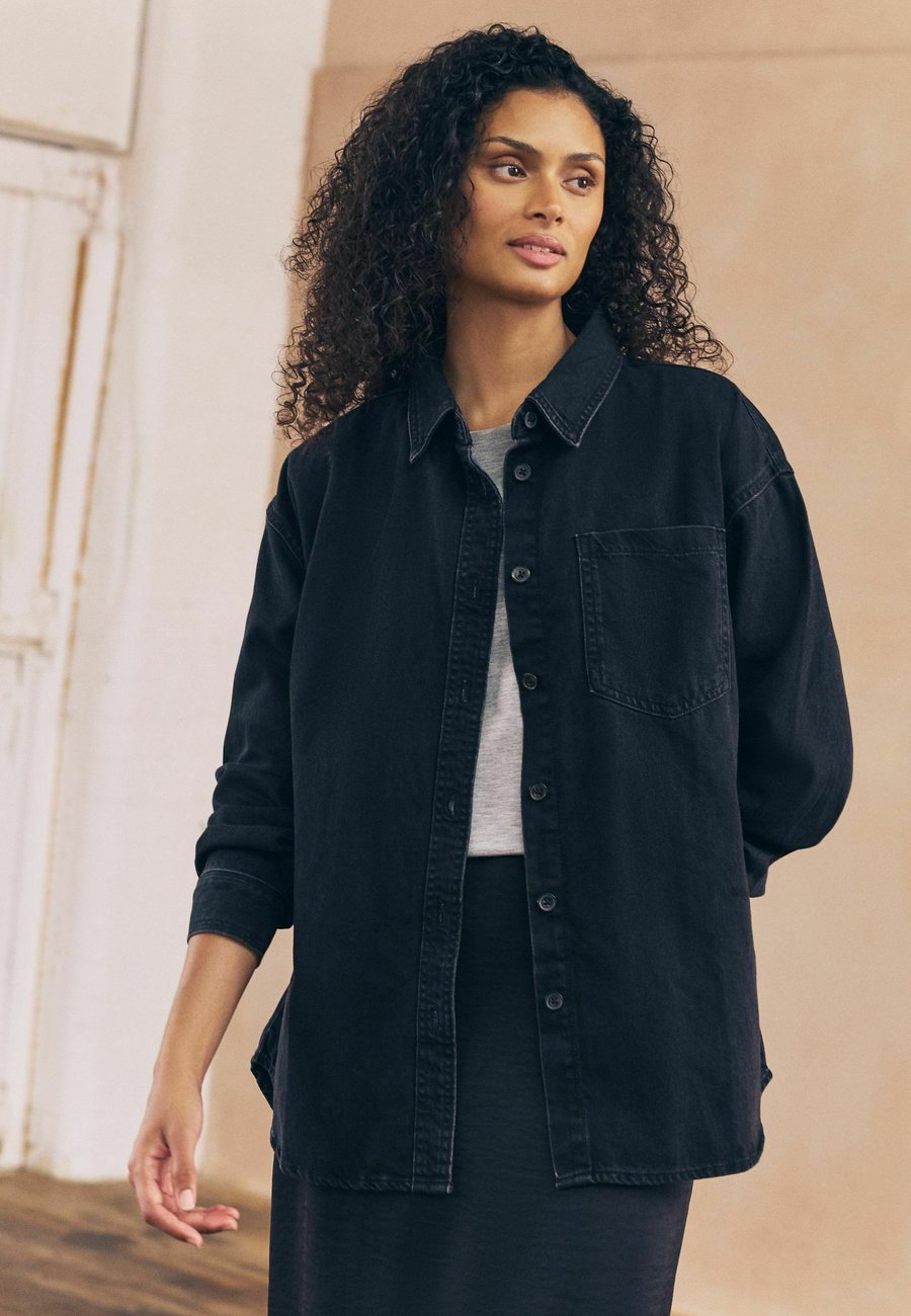 Блуза Next Button-down blouse, Black
Блуза Next Button-down blouse, Black