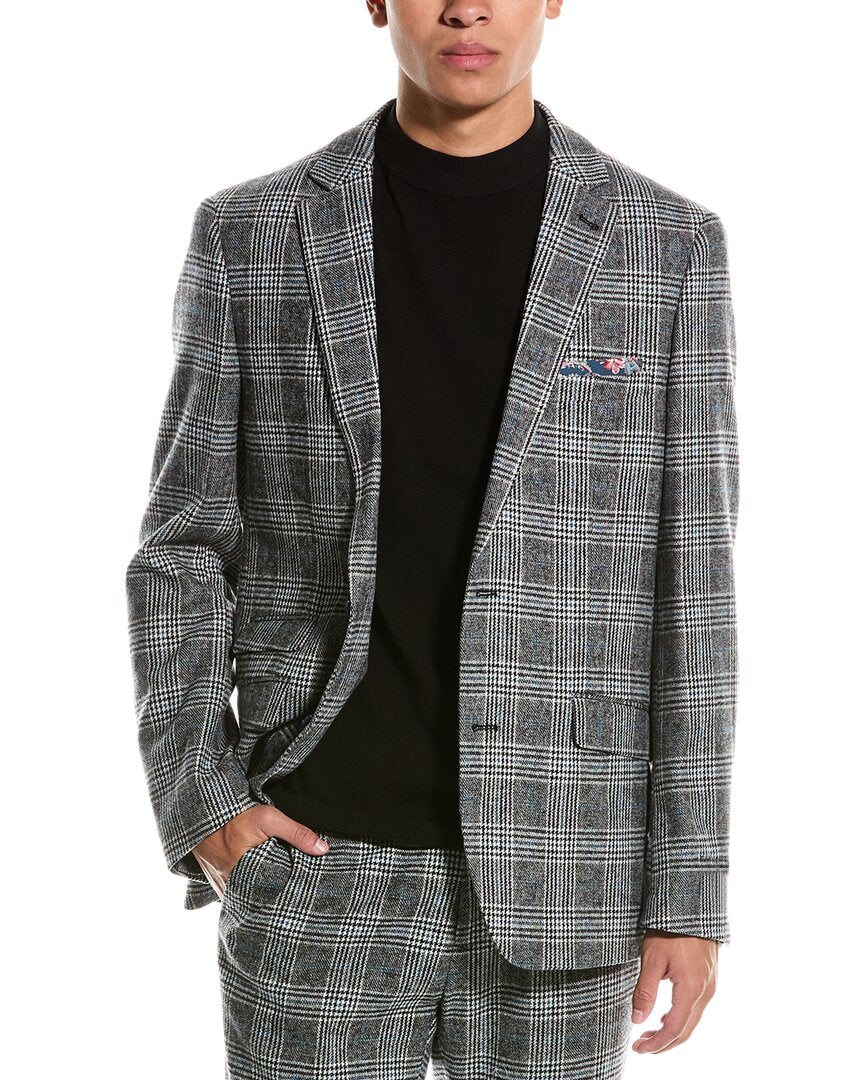 Куртка-косуха с узором пейсли и серым Dover Slim Fit из смеси шерсти Paisley & Gray, черный
Куртка-косуха с узором пейсли и серым Dover Slim Fit из смеси шерсти Paisley & Gray, черный