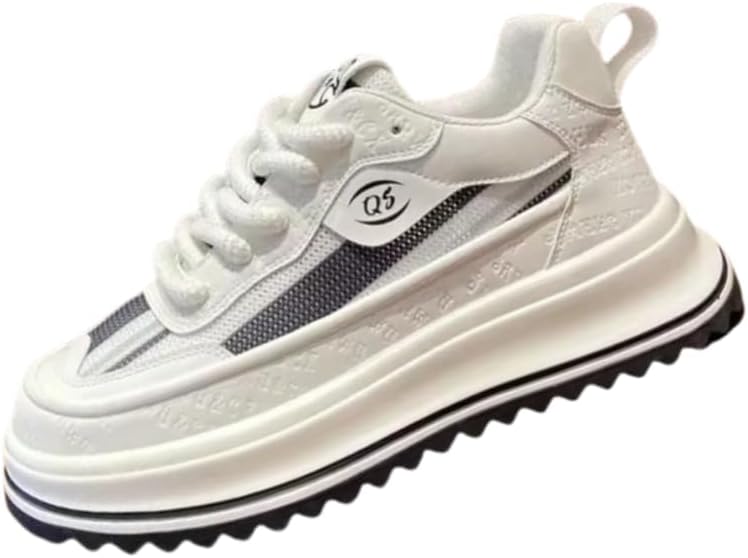 Мужские спортивные кроссовки с толстой подошвой - дышащие и легкие для повседневного комфорта Hoalox, белый
Мужские спортивные кроссовки с толстой подошвой - дышащие и легкие для повседневного комфорта Hoalox, белый