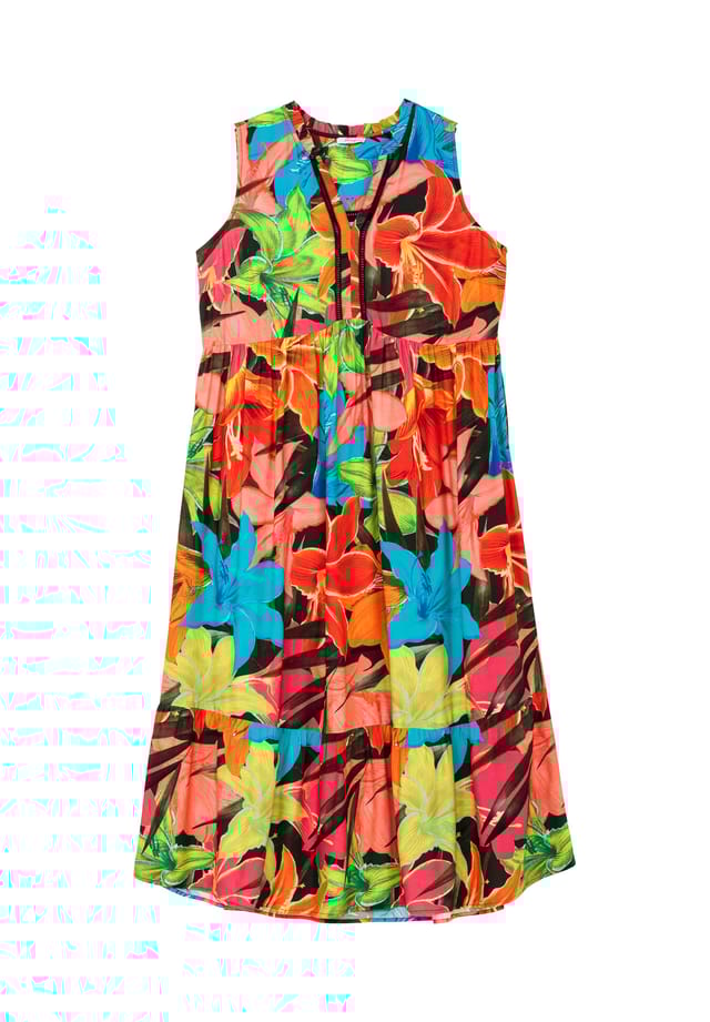 Платье макси с цветочным принтом Sheego, цвет bunt
Платье макси с цветочным принтом Sheego, цвет bunt