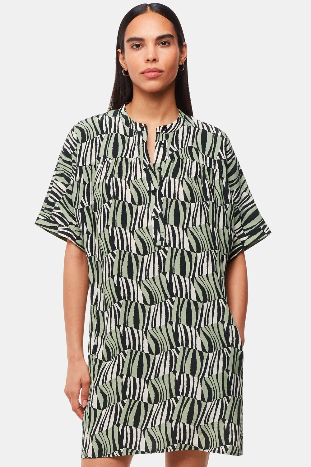 Зеленое/ платье с изображением тигра в шахматную клетку для миниатюрных размеров Whistles, зеленый
Зеленое/ платье с изображением тигра в шахматную клетку для миниатюрных размеров Whistles, зеленый