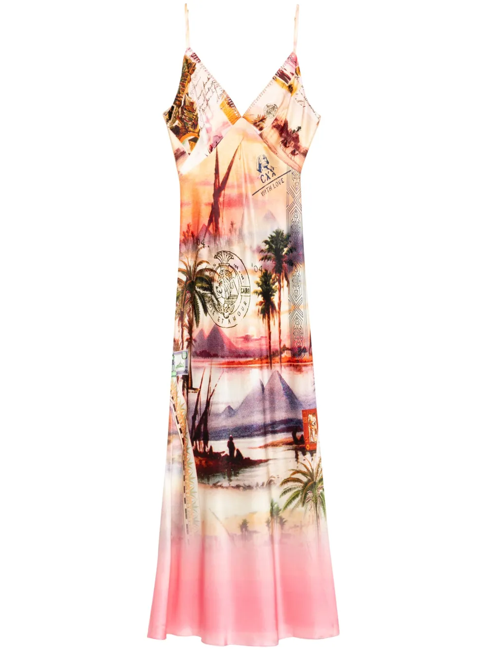 Платье-комбинация с V-образным вырезом Camilla, красный
Платье-комбинация с V-образным вырезом Camilla, красный