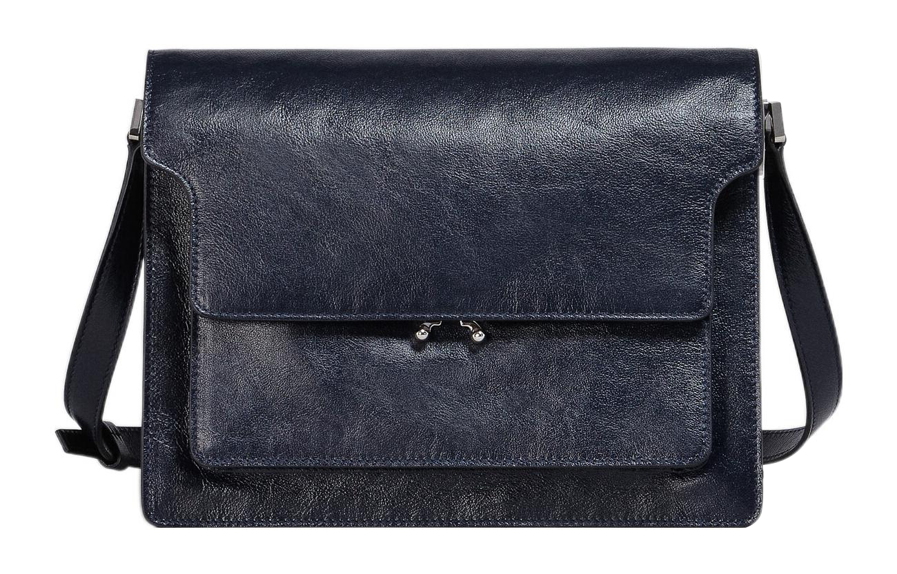 Сумка через плечо из телячьей кожи, мужская синяя MARNI
Сумка через плечо из телячьей кожи, мужская синяя MARNI